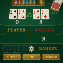 SpinJoys - Baccarat Table Game - Online Casino