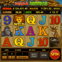 SpinJoys - Mega Moolah Slot Game - Microgaming
